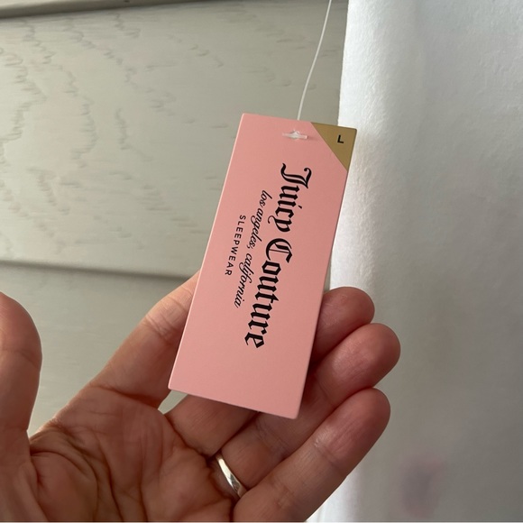 Juicy couture sleepwear velvety set NWT size L - Picture 5 of 7